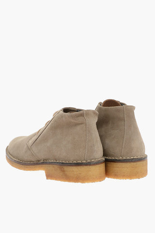 ID Polacchine in Suede con Interno in Lana