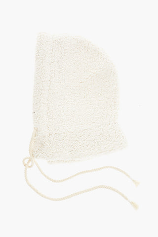 Drawstringed Teddy Hood