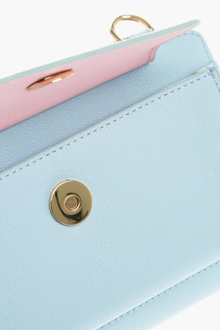 Eco-leather EYE STAR Wallet with Shoulder Strap