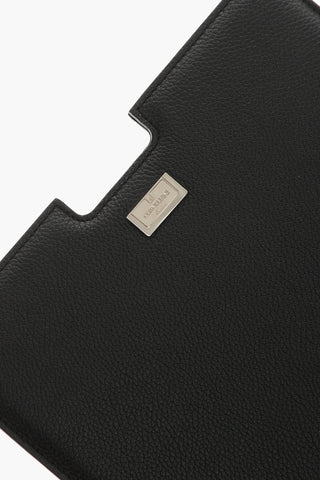 Porta Tablet in Pelle Martellata