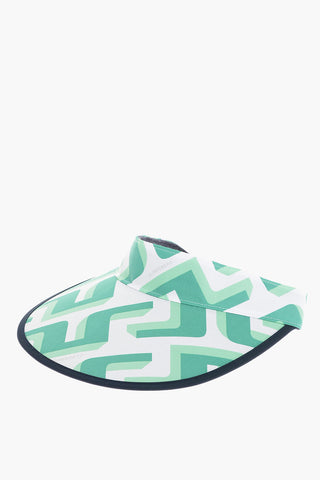 Geometric Patterned ALBA GOLF Nylon Visor