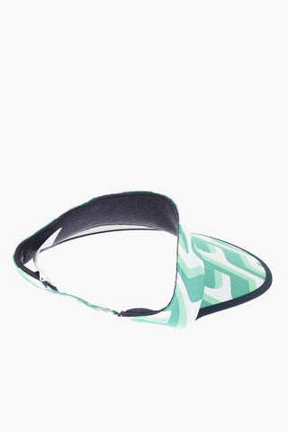 Geometric Patterned ALBA GOLF Nylon Visor