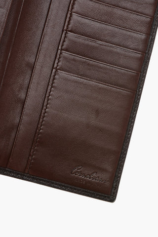 Portafogli Bifold in Pelle Martellata