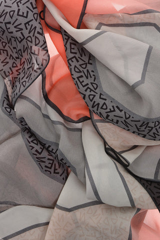 Foulard in Seta CIRCUITO con Motivo Monogram
