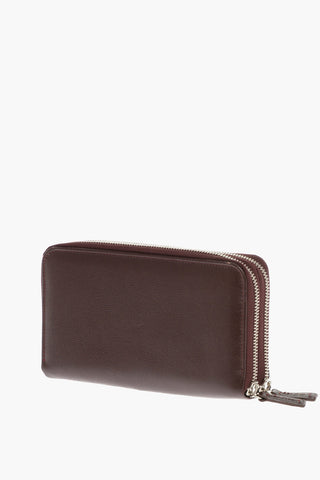 2-Compartment Saffiano Leather Wallet