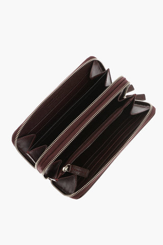 2-Compartment Saffiano Leather Wallet