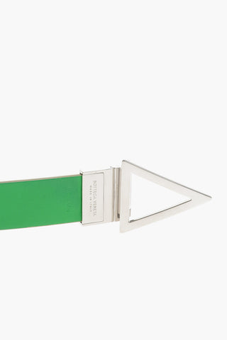 Leather TRIANGLE Reversible Belt