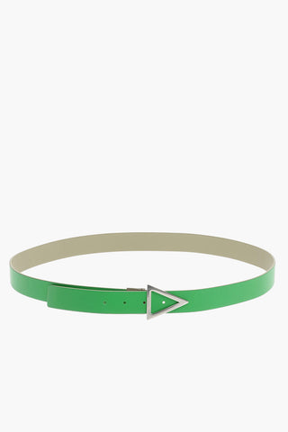 Leather TRIANGLE Reversible Belt