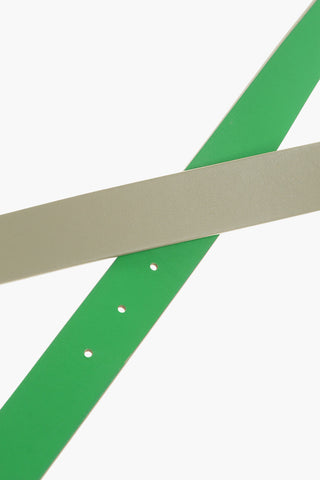 Leather TRIANGLE Reversible Belt