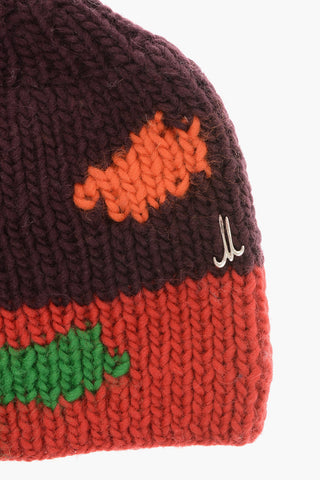 Cappello Beanie DEVIL in Lana Jacquard