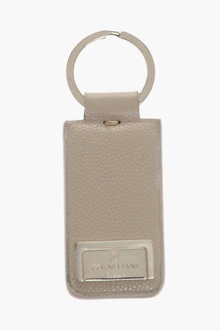 Portachiavi in Pelle Saffiano