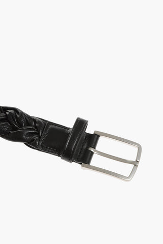 Paper Effect INTRECCIO Leather Belt