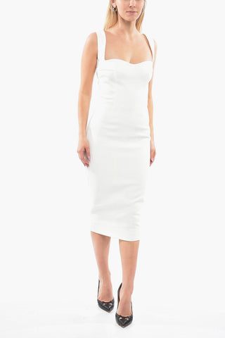 Sleeveless Bodycon Dress with Back Zip