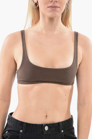 Reggiseno a Fascia in Cotone Stretch