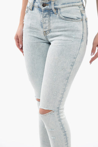 Light Wash Skinny Fit Denims 12cm