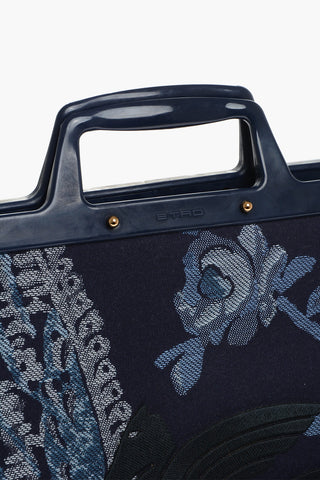 Borsa Tote LOVE TROTTER in Jacquard con Fantasia Pegaso