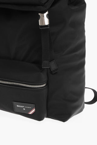 Zaino in Nylon con Tasche Esterne