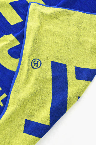 Two-Tone Terry-Cotton HERTY Beach Towel