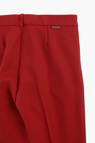 Single Pleat Twill Pants