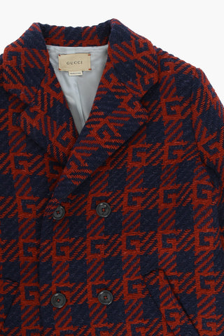 Two-Tone Wool Coat