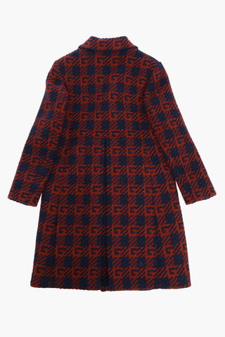 Two-Tone Wool Coat