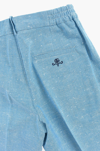 Cotton Pants with Belt Loops