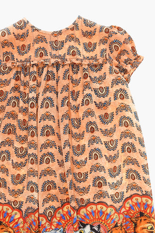 Silk Printed Dress
