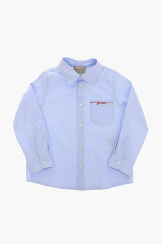 Camicia in Cotone con Taschino
