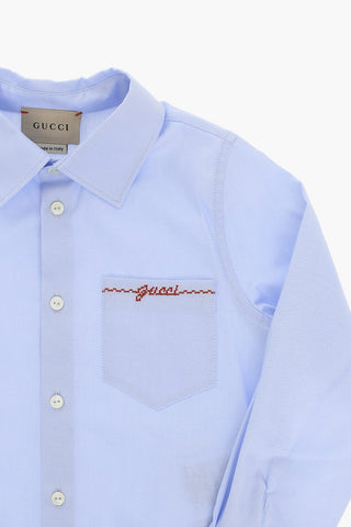 Camicia in Cotone con Taschino
