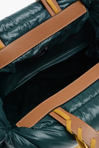 PALM ANGELS GENIUS Borsa Tote Trapuntata con Dettaglio Lacci
