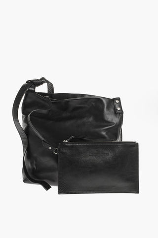 Borsa a Spalla DARINA in Pelle Morbida con Pochette