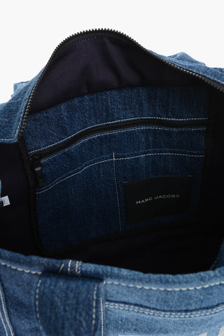 Borsa Shopper THE DENIM TOTE in Jeans Patchwork