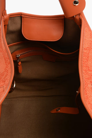 Embroidered Monogram MARINM Hand Bag