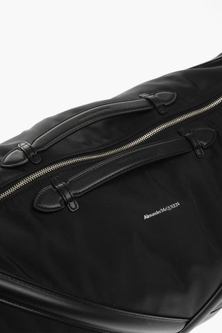 THE HARNESS Travel Bag with Leather Detailing