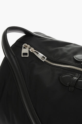 THE HARNESS Travel Bag with Leather Detailing
