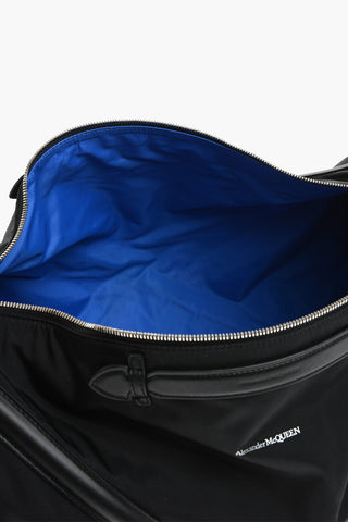 THE HARNESS Travel Bag with Leather Detailing
