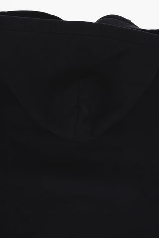 Printed Fleeced-Cotton MONSTERLISA Hoodie