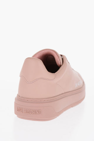 LOVE Sneakers Basse BOLD40 In Pelle a Tinta Unita
