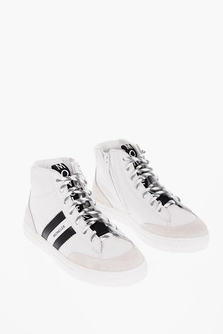 Leather ANYSE Sneakers with Contrast Details