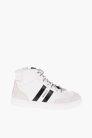 Leather ANYSE Sneakers with Contrast Details