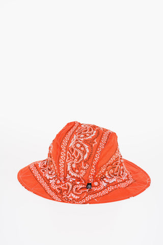 Cappello Bucket Reversibile Motivo Bandana