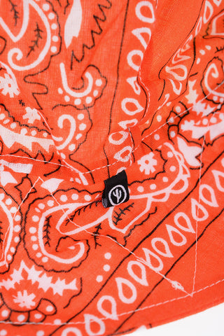 Cappello Bucket Reversibile Motivo Bandana