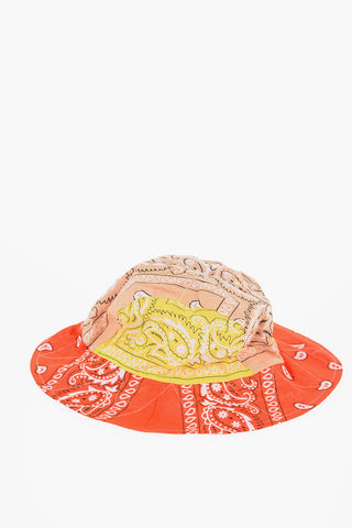 Cappello Bucket Reversibile Motivo Bandana