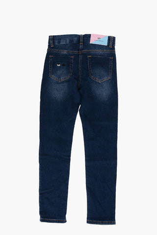 Jeans EYESTAR in Denim Stretch con Cuciture a Vista
