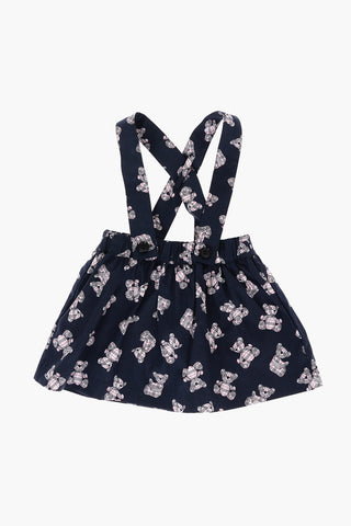 All Over Teddy BELLE Jumpsuit t-shirt and Cardigan Set