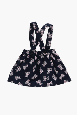 All Over Teddy BELLE Jumpsuit t-shirt and Cardigan Set