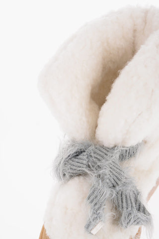 Fleeced PUFF Booties with Elastic Inserts