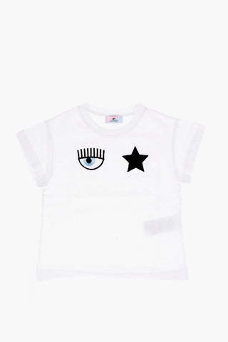 Eyestar Embroidered Crew-Neck Maxi T-shirt