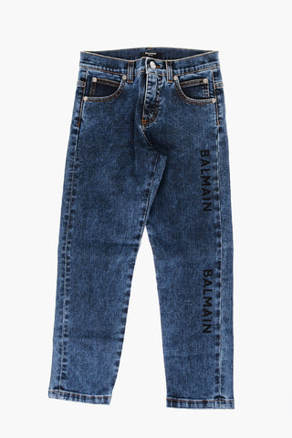 Visible Stiching Cotton Stretch Jeans