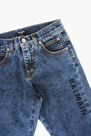 Visible Stiching Cotton Stretch Jeans